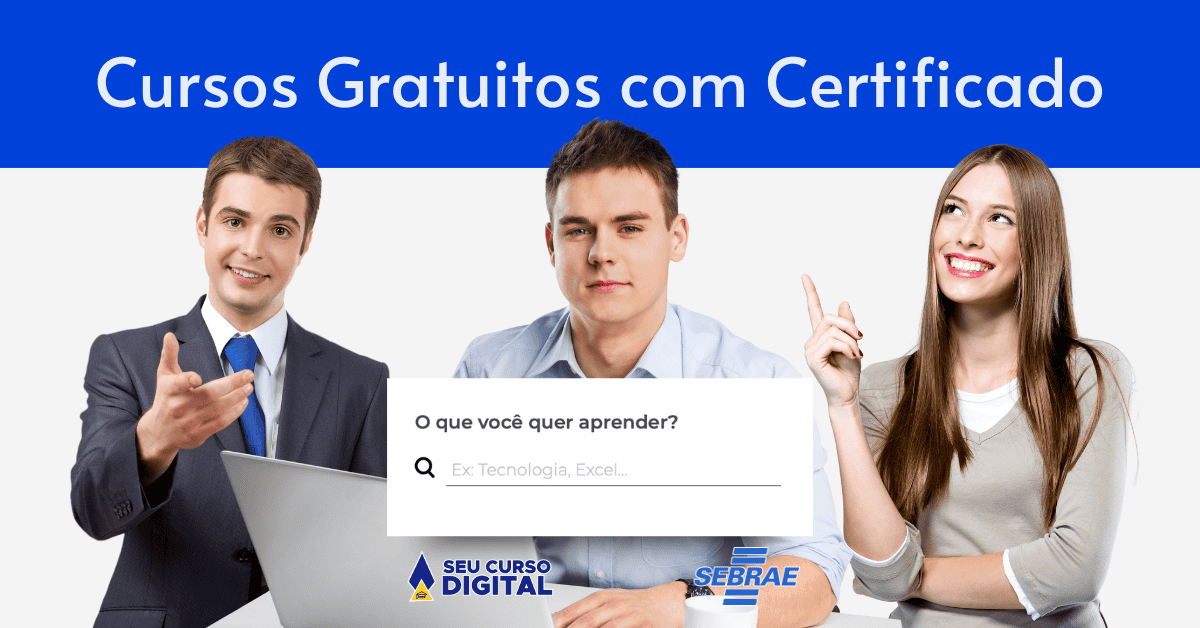 Veja Cursos Gratuitos para empreender do Seu Curso Digital