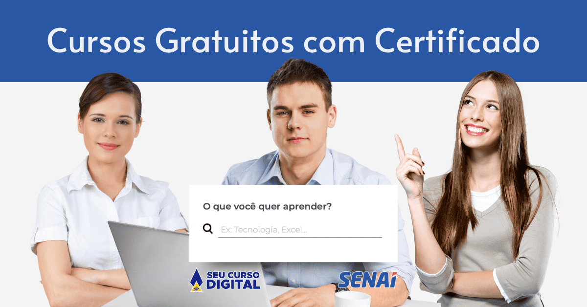 Conheça Cursos Profissionalizantes Grátis do Seu Curso Digital